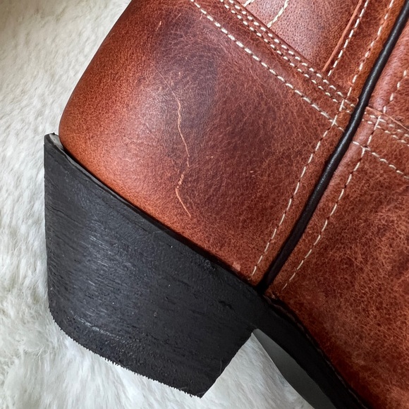 NWT Laredo Blakely Fringe Snip Toe Cowboy boots size 8.5 - Picture 16 of 17